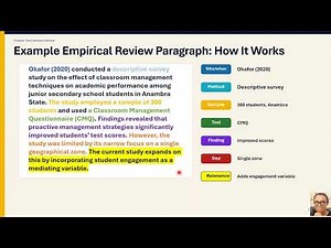 LITERATURE REVIEW EMPIRICAL REVIEW AND APPRAISAL OF LITERATURE