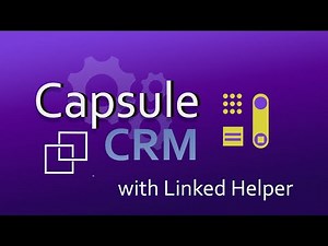 Capsule CRM: configure export settings