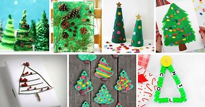 30  Christmas Tree Activities and Crafts for Kids