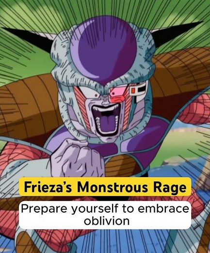 #Vegeta Faces #Frieza ‘s Monstrous Rage: Everything Lost! #dbz #kai #frieza Saga