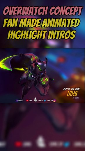 Incredible Overwatch POTG Animation by Lamb YT | Highlight Intro
