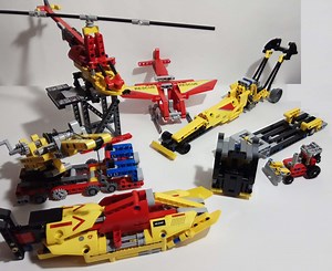 LEGO MOC-20193 9396 C model: 7 in 1 (Technic 2018)