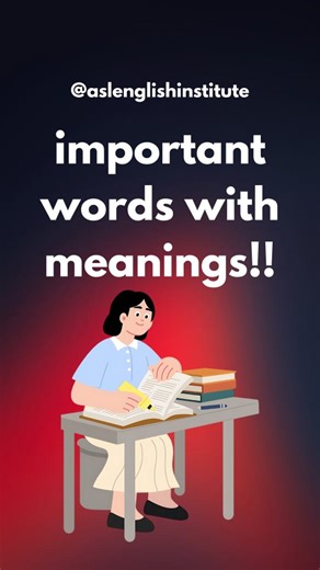 ASL- AN INSTITUTE OF ENGLISH LANGUAGE & PUBLIC SPEAKING on Instagram: "Looking for better words with meaning? You can add these to your vocabulary in daily use. . . . . . #englishvocabulary #learnenglish #englishwords #vocabularybuilding #wordpower"