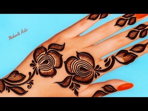 Mehandi wala | Cone designs | Gulab🥀 wali mehandi | Phool wali mehandi