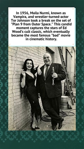 Vampira and Tor Johnson: Behind the Scenes (1956) 🎬