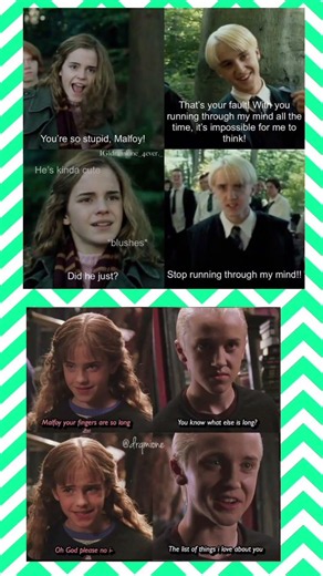 🤣 Draco & Hermione Meme Compilation | Dramione Moments That NeverHappened😂#harrypotter #meme #shorts