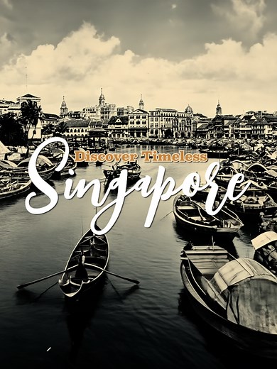 Exploring Timeless Singapore Through Animated Old Postcards