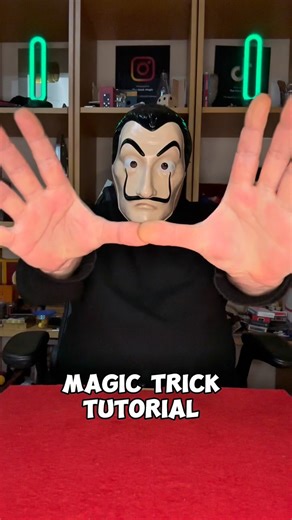 The Mask | Official Page | Manipulation Magic Trick Tutorial 🪄 #magic #foryou #tricks #magician #magictricks | Instagram