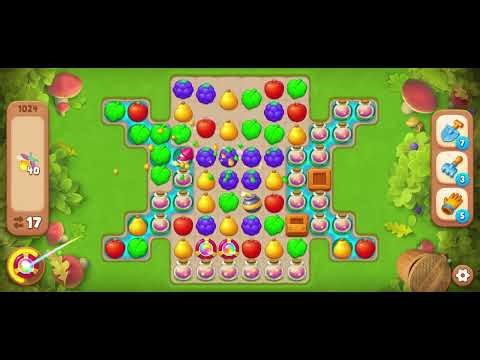 Gardenscapes Level 1024