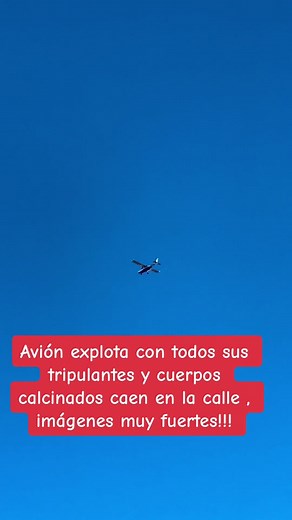 Stunning Airplane Flight in Clear Blue Sky