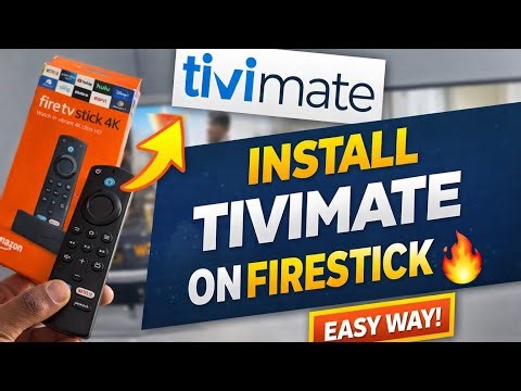 Install TiviMate on Amazon FireStick 4K | Full Tutorial