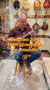 1.8K views · 115 reactions | SpongeBob end theme song played on the mandolin! 什 #mandolin #mandolinmonday #spongebobsong #spongebobcover #spongebobclosingtheme | The Acoustic Shoppe | Facebook