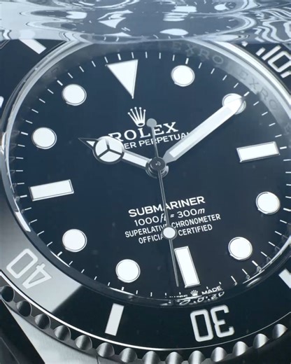 From 1953 to the present day. The first divers’ wristwatch waterproof to a depth of 100 metres (330 feet), the ROLEX Submariner accompanied pioneering marine professionals and became the benchmark among divers’ watches. A true tool watch, it is constantly evolving while retaining the characteristics that made it an icon. The legacy continues. #Rolex #Submariner #OfficialRolexJeweler #JackLewisJewelers | Jack Lewis Jewelers