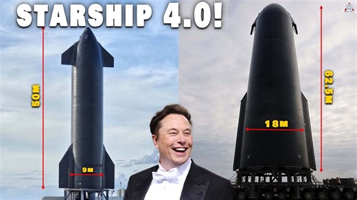 太震撼了！SpaceX的新一代星舰让NASA大吃一惊，竟然大两倍！ | 作者： ALPHA TECH  | 中文配音