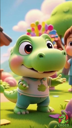 Introducing Croco – The Cute Animated Crocodile for Kids!