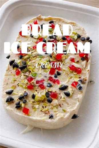 “No Cream, No Machine! Bread Ice Cream Recipe 🍞🍨 | So Easy & Tasty!” #shorts #ytshorts #shortsfeed