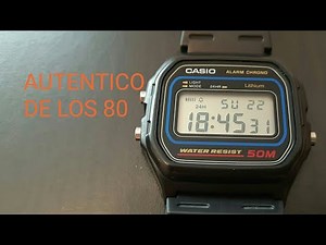 RELOJ CASIO W59:REVISADO EN MOVILIDAD