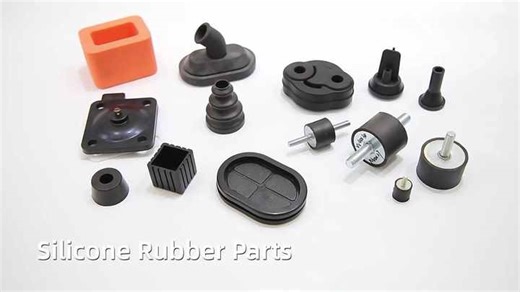 Molded Products and Parts Fkm Silicone Rubber Part NBR Rubber High Quality Customize Silicone Black Moulding Nonstandard