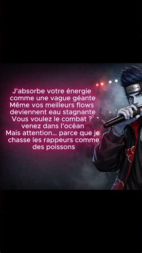 AKATSUKI RAP BATTLE 🔥 Itachi vs Pain vs Deidara vs Kisame | Who is the best rapper? #shorts