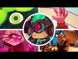 Psychonauts 2 - Panic Attack Boss Fights HD