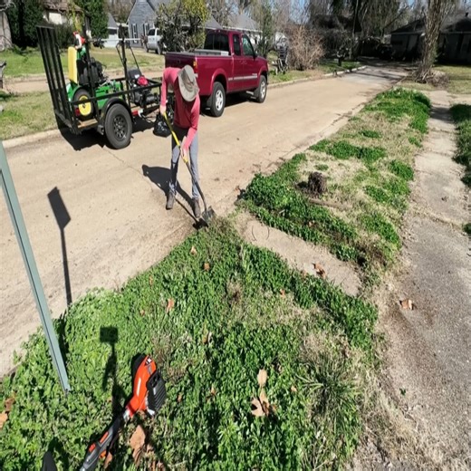 Neighbor has BEEN WANTING to MOW THIS YARD HIMSELF2 | Gardening Family
