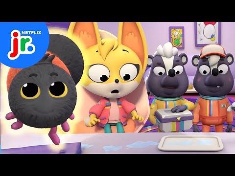 Ice Cube Critter Chase! 🧊🐛 The Creature Cases | Netflix Jr