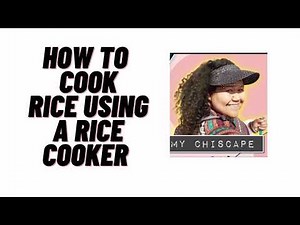 How to cook rice using a rice cooker