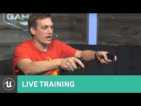 Setting Up VR Motion Controllers | Live Training | Unreal Engine