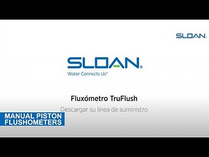 Fluxómetro Sloan Truflush