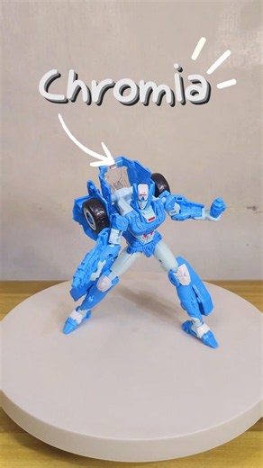 WFC Siege Chromia #transformers #transformation #hasbro #warforcybertrontrilogy #warforcybertron