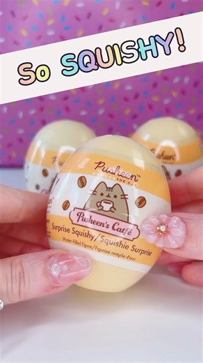 ASMR Unboxing: Pusheen Catfé Surprise Squishy 💖☕ #blindbag #toyshorts #squishy