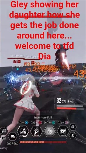 the first descendant mommy gley teaches dia the basics