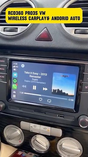 Golf 6 2013 Upgrade Install Fix Wireless CarPlay Retrofit | Before After | RCD360 PRO3S