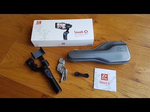Zhiyun Smooth-Q Handheld 3-Axis Gimbal Stabilizer | BEST GIMBAL FOR A SMARTPHONE