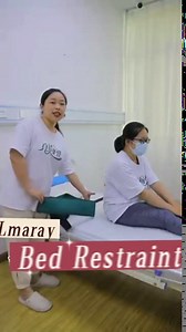 Lmaray Anti-Fall Bed Restraint Strap for Elderly, Medical Restraints for Hospital Bed and Wheelchair Seat Belt, Long Adjustable Safety Belt for Chest Waist Abdomen Control for Patients