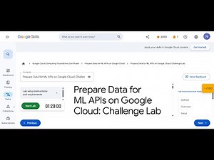 08 Prepare Data for ML APIs on Google Cloud: Challenge Lab