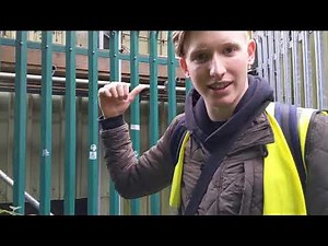 Pigs vomit (from sickness or fear) on way to Manchester Gas Chamber