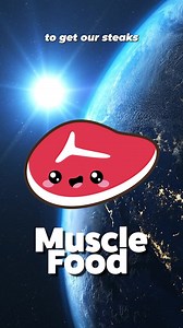 WE’VE JUST SENT A STEAK INTO SPACE … 👩‍🚀🚀 Yes you’ve read that - One of our steaks has been to the moon and back 🌛 | MuscleFood