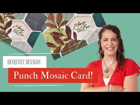 Heartfelt Hexagon card