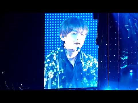 BTS - Singularity (V Solo) - O2 Arena London - October 9th 2018