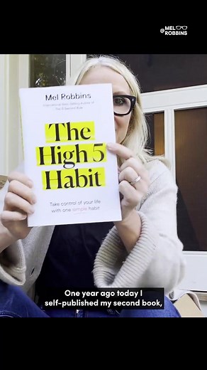 I can’t believe it’s been ONE YEAR since I published The High 5 Habit. I could’ve never predicted the massive global phenomenon that would come from simply giving yourself a high five in the mirror. 🖐️ The #High5Habit changed my life. And I know it changed yours too. In fact, celebrating myself by giving myself a high five every single morning has helped me go after something I’ve been dreaming about for 7 years… launching my very own podcast, The Mel Robbins Podcast. I can’t wait to share even