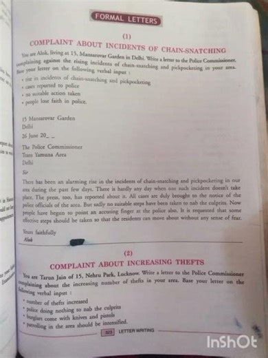 SOME EXAMPLES OF FORMAL LETTER ll LETTER WRITING ll English Grammar