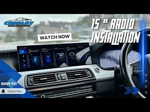 The Spectacular BMW 15 inch Android Radio! (BMW F10/F11 installation)