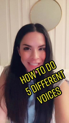 5 different voices for a voicemail greeting :6 #irlrosie #voiceactor #foryou #fyp