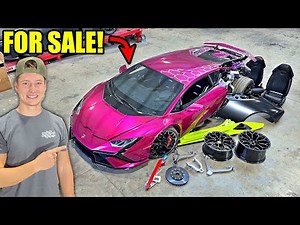 Our Wrecked Huracan Tecnica Has To Go!!!