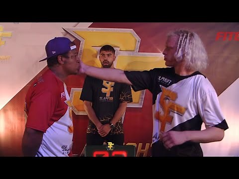 'White Simba' CLASHES with 'Young James' at SlapFIGHT Championship!