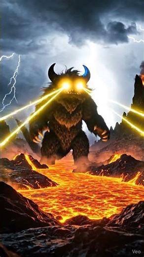 moster ai created video Cutest Monster Gone Terrifying! 😱🔥”