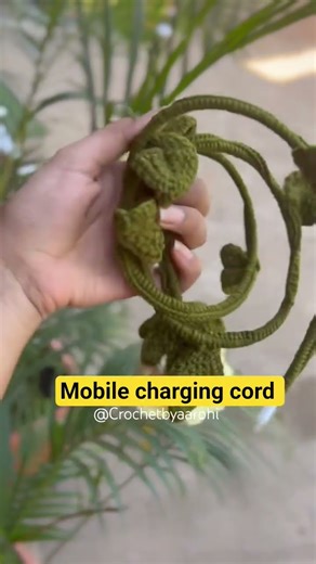 mobile charging coed #crochet #mobilecharging #chargingcord #cord #knittig #amigurumi #shorts