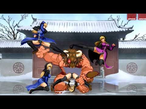 🔥 MINOTAUR BOSS vs GOENIKO TEAM – MOST EPIC MUGEN FIGHT EVER MADE