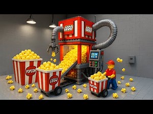 LEGO Popcorn Maker That Pops Like Crazy!